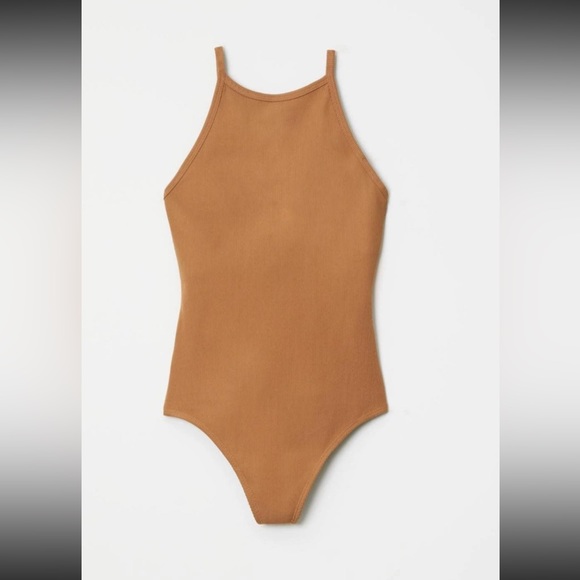 FAWN Marlow High Neck Bodysuit -Thong - Picture 1 of 6
